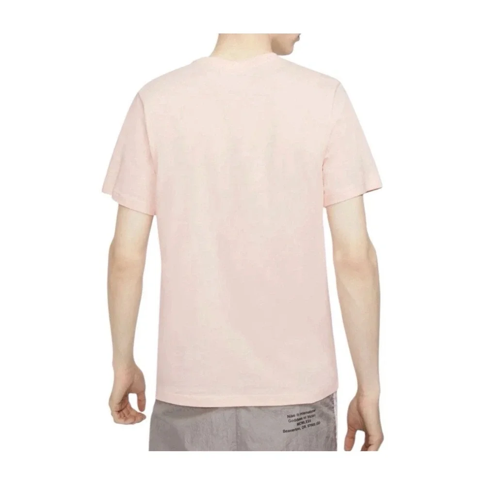 NEW Nike The Nike Tee Peach Crew Neck Short Sleeve T Shirt 2XLARGE AR4997-664 - Picture 2 of 10